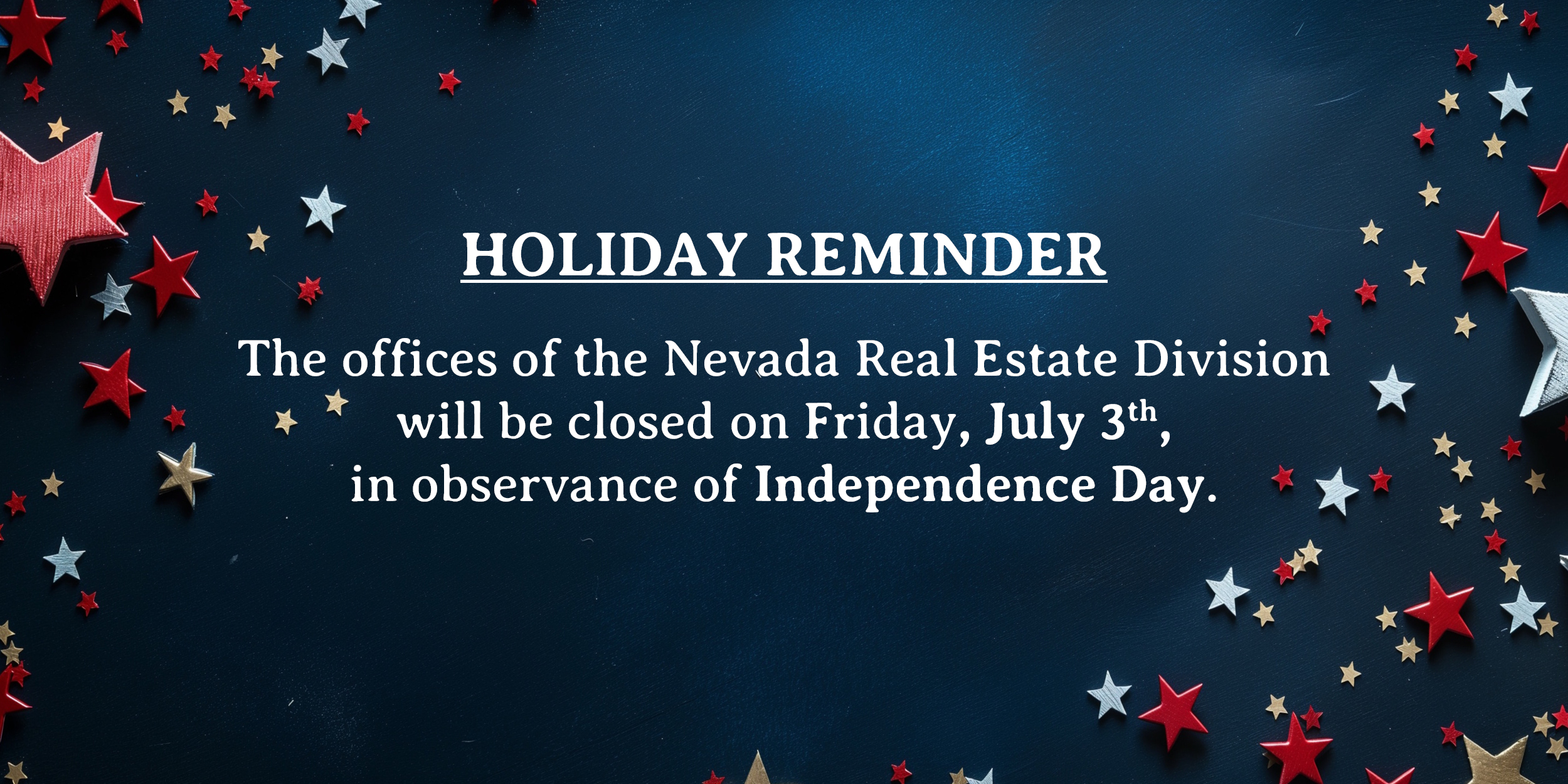 Office Closure: Independence Day on July 3, 2026
